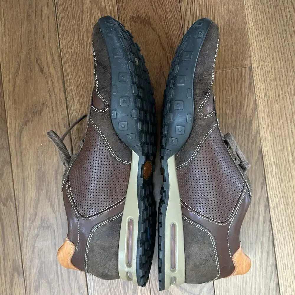 Cole Haan Men’s Air Griffin Brown Leather Casual Lace-Up Shoes‎ Size 11